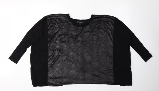 Karen Kane Womens Black   Basic Blouse Size S