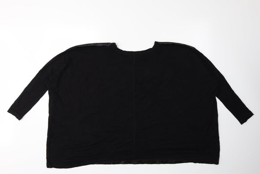 Karen Kane Womens Black   Basic Blouse Size S