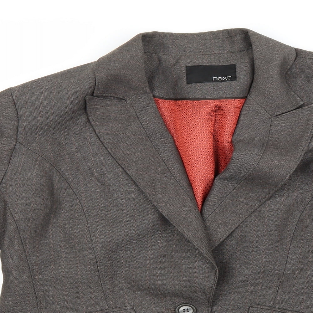 NEXT Womens Brown   Jacket Blazer Size M