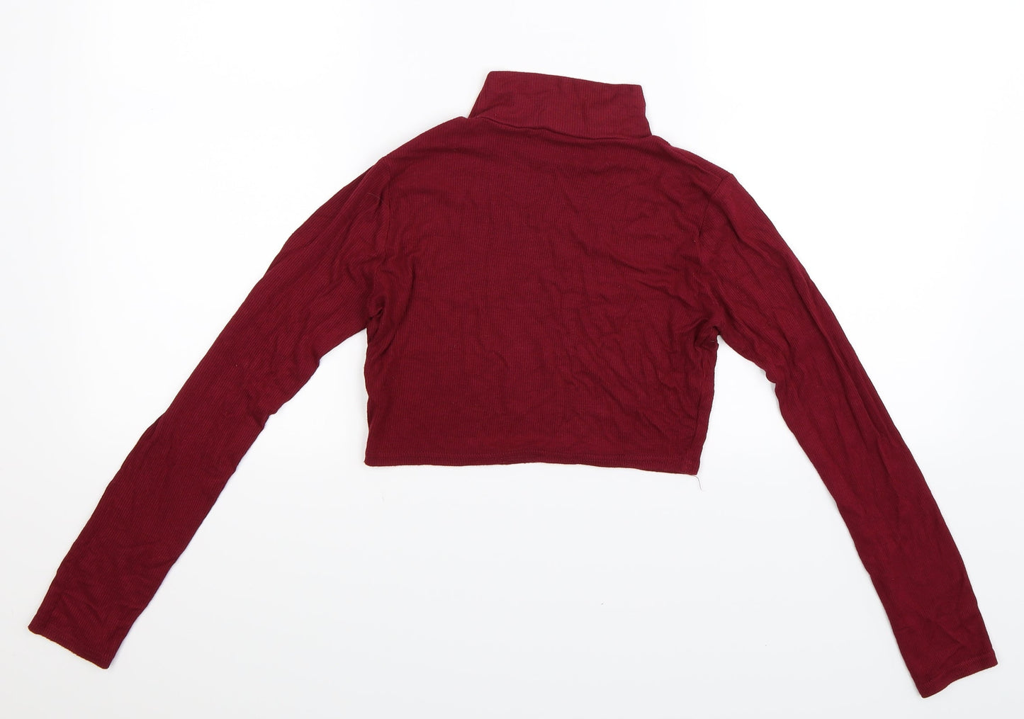 Missguided Womens Brown  Knit Pullover Jumper Size 10