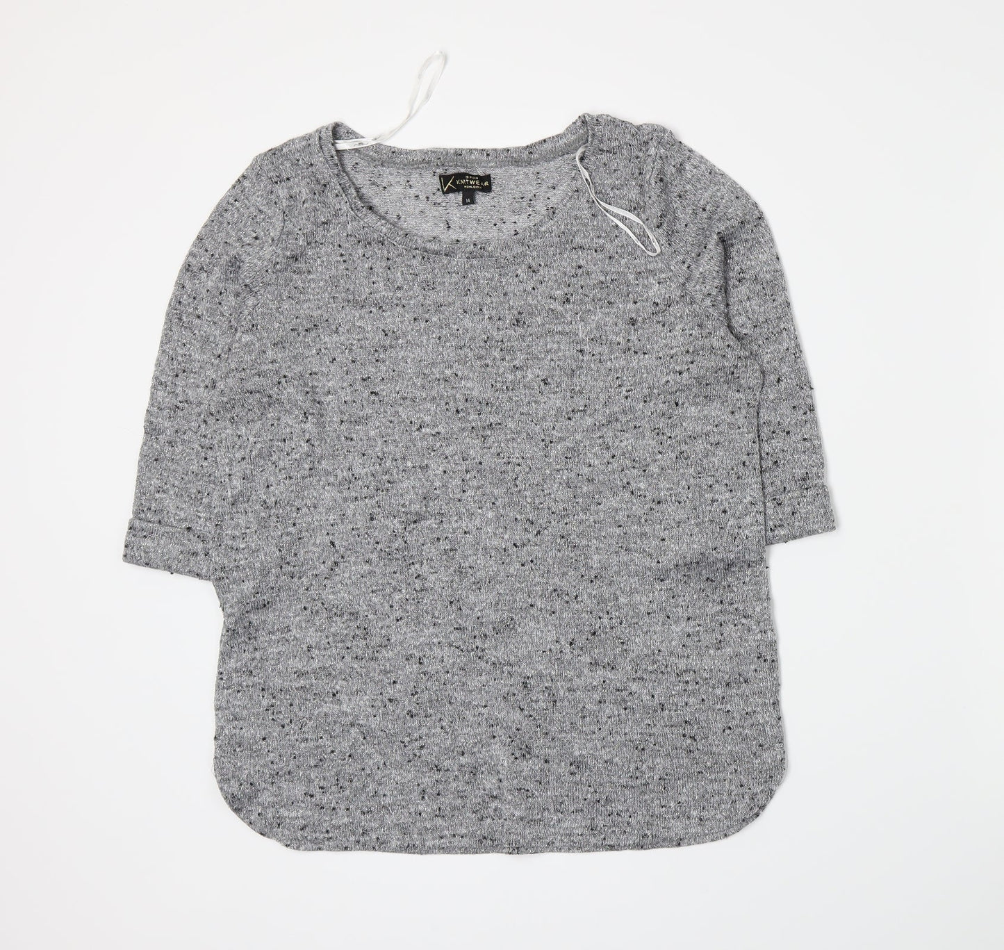 New Look Womens Grey   Pullover Jumper Size 14