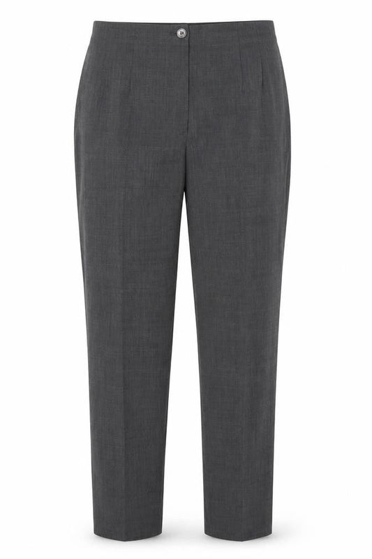 Seeler Womens Grey   Trousers  Size 10 L28 in