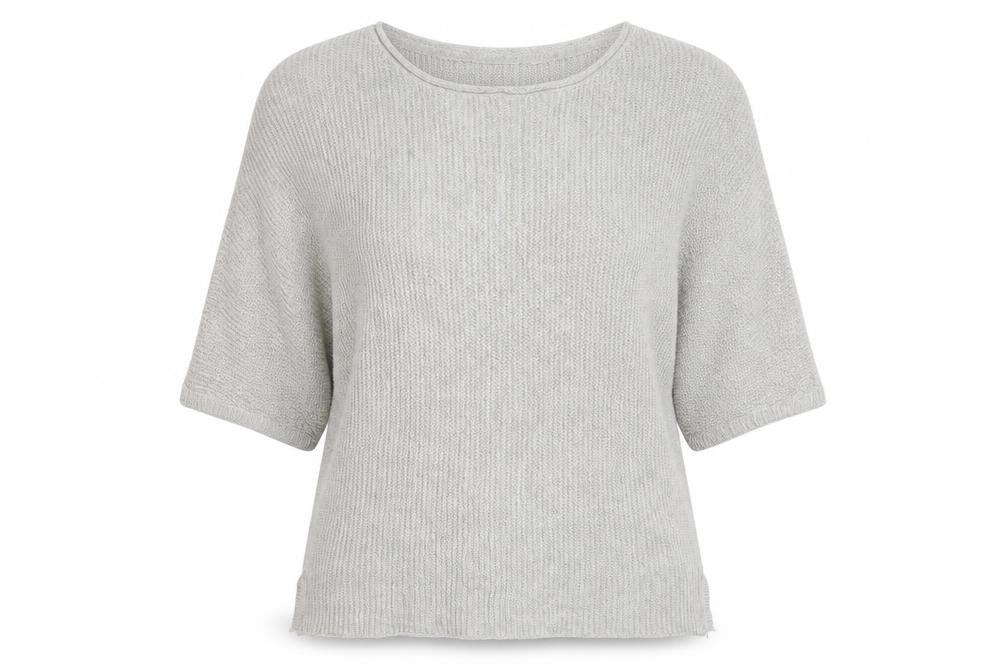 Front view of Monsoon women’s grey jumper, size S