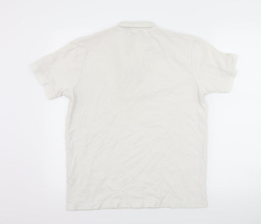 eto jeans Mens White    Polo Size L