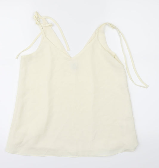 River Island Womens White   Basic Blouse Size 8