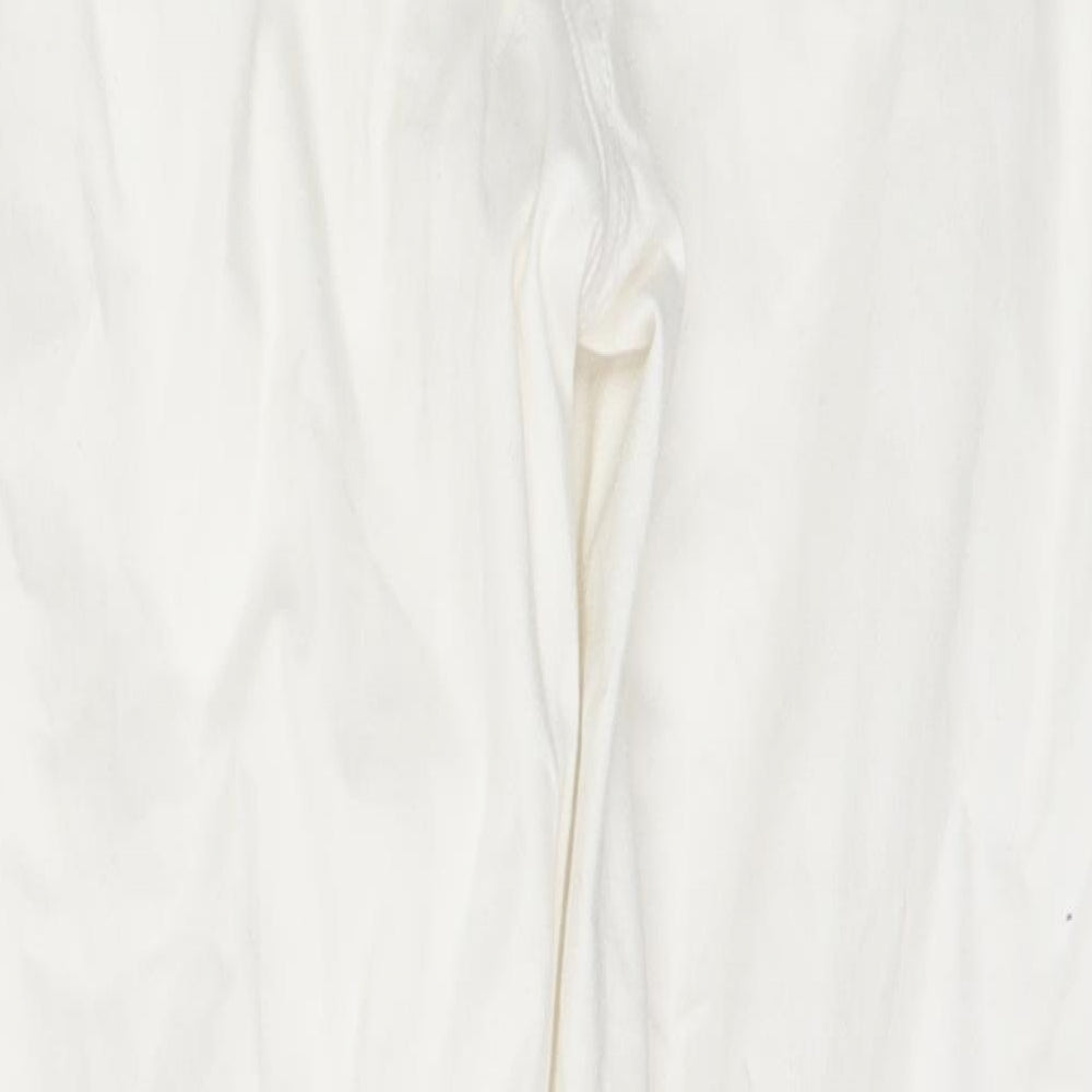 Denim Womens White   Skinny Jeans Size 14 L27 in