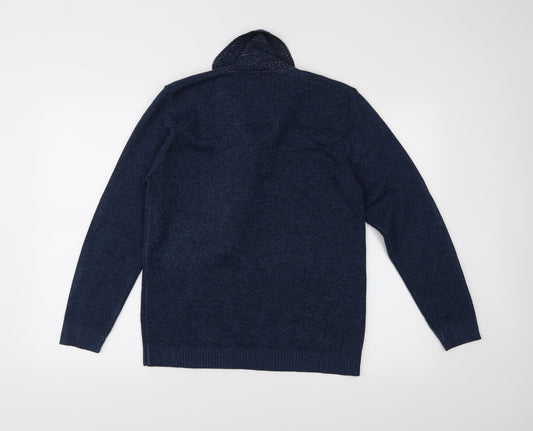 Preworn Womens Blue  Knit Pullover Jumper Size M