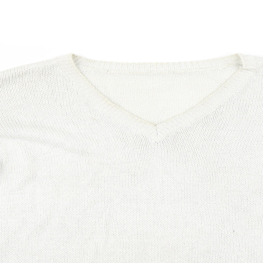 Preworn Womens Beige   Pullover Jumper Size S