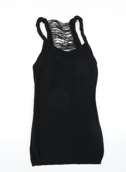 Bershka Womens Black   Pullover Jumper Size M