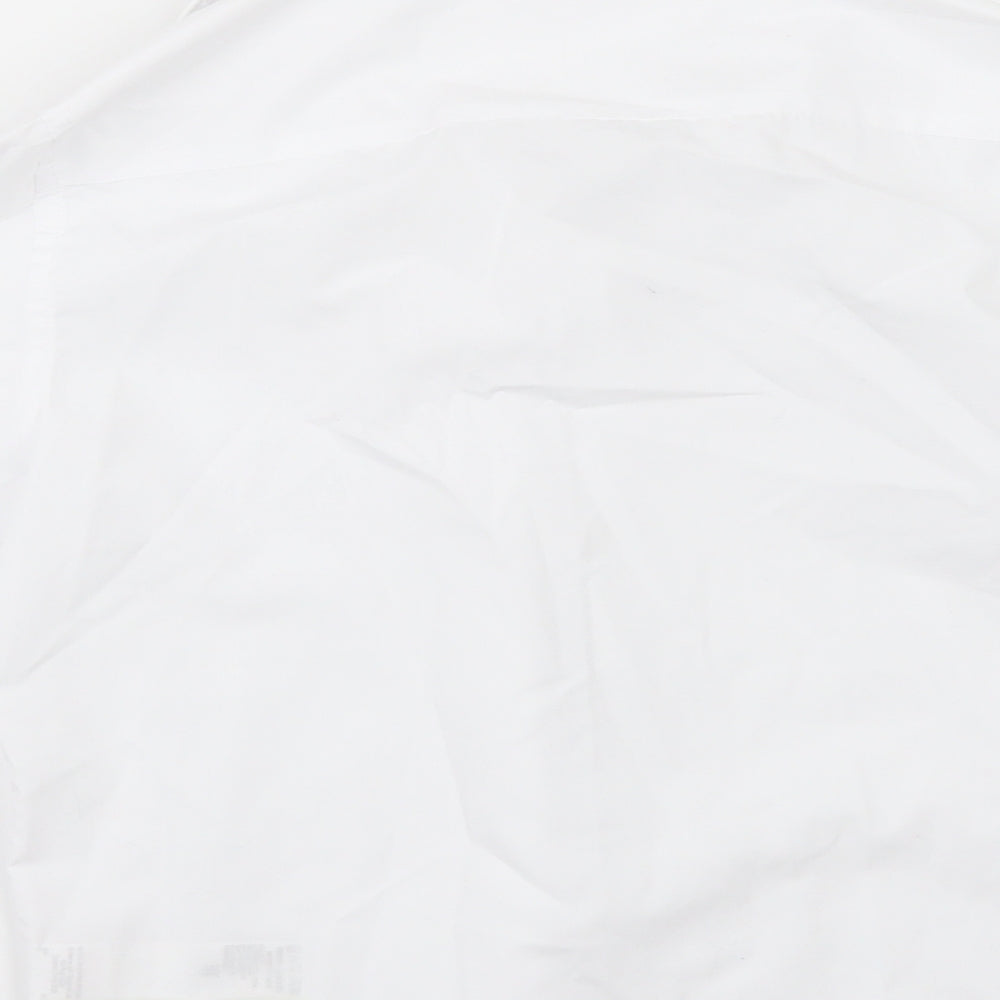 Marks and Spencer Girls White   Basic Button-Up Size 9-10 Years  - SCHOOL