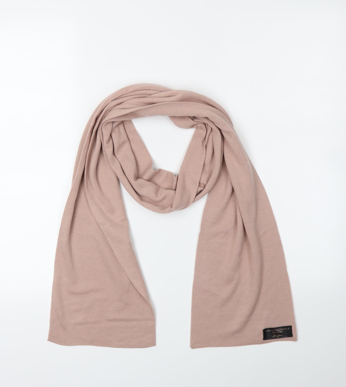Preworn Womens Pink    Scarf
