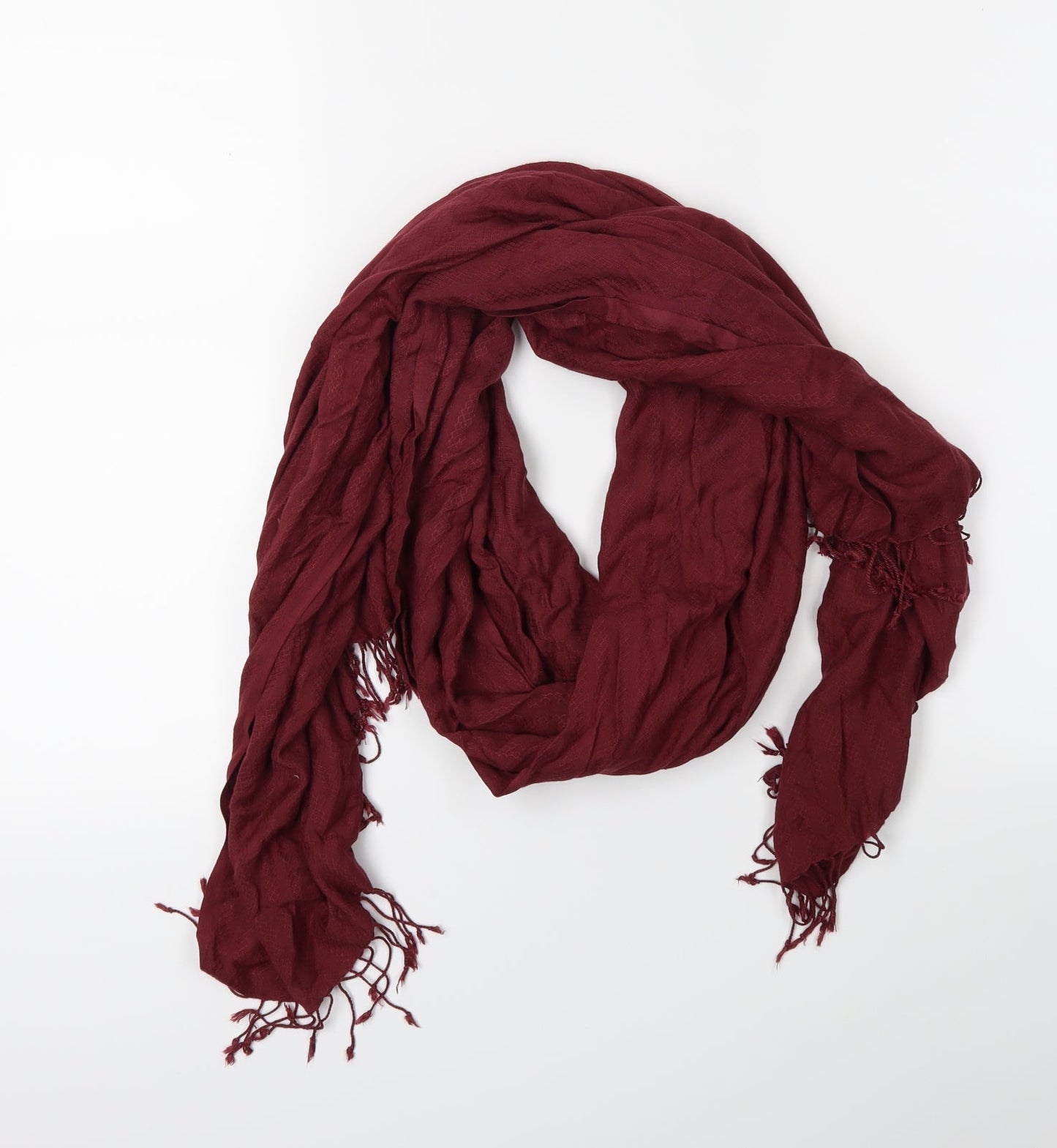 Preworn Womens Red    Scarf