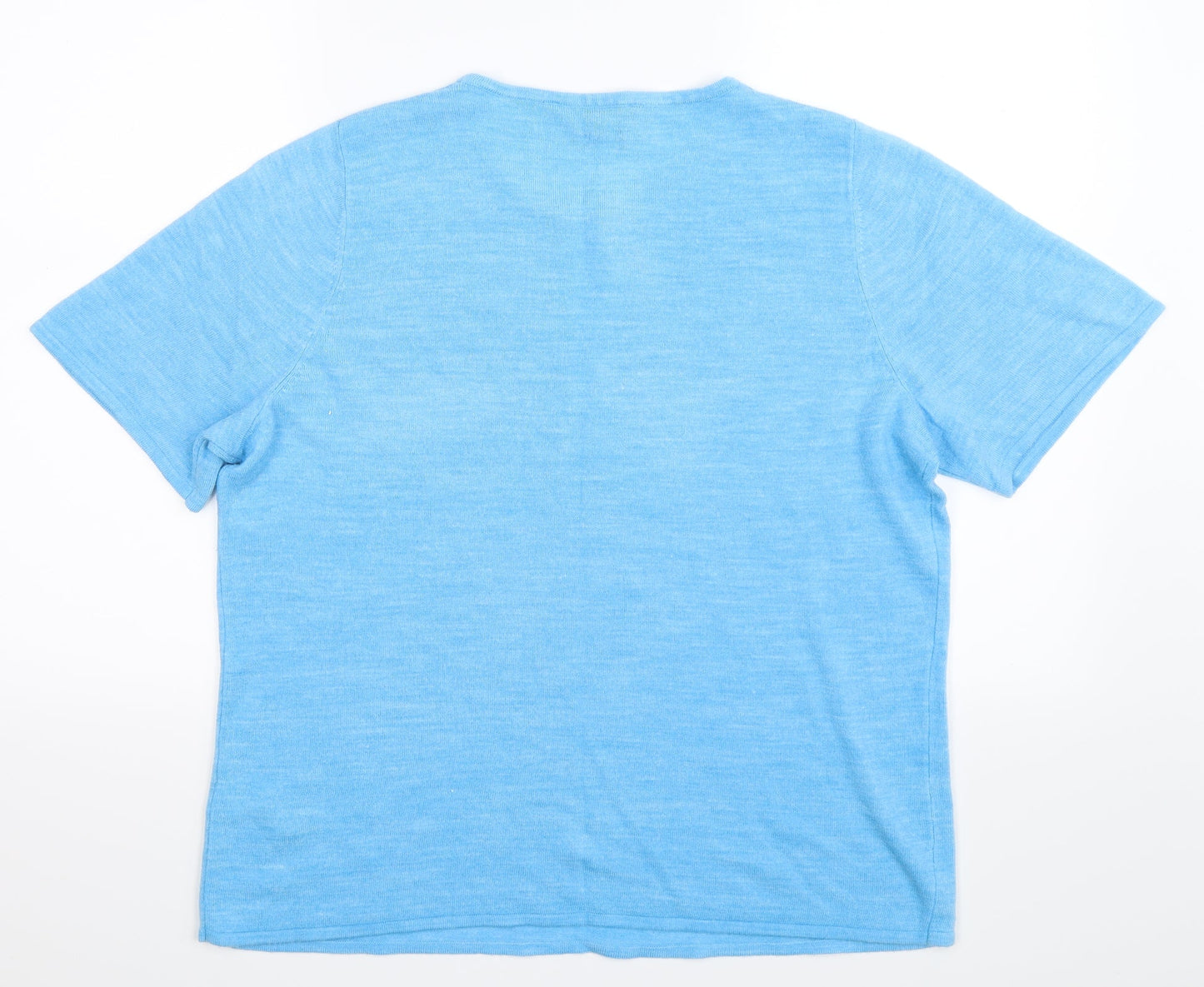 NEXT Womens Blue  Knit Pullover Jumper Size 18
