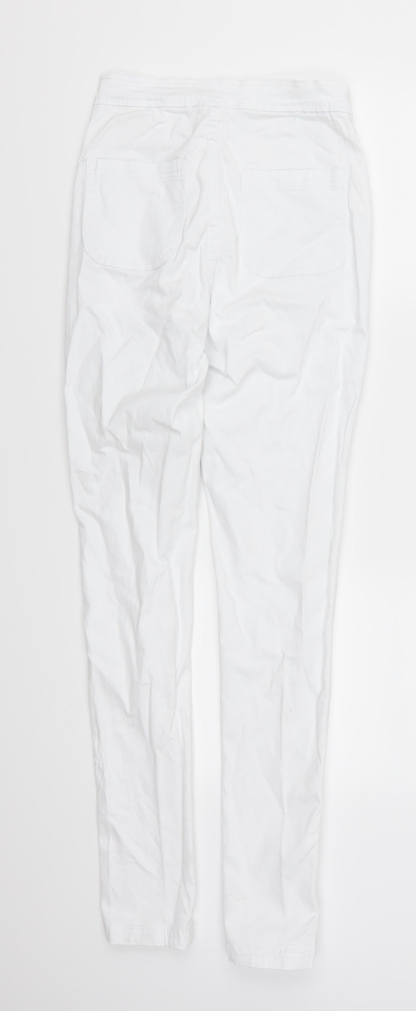 Red Chilli Womens White  Denim Skinny Jeans Size 8 L28 in