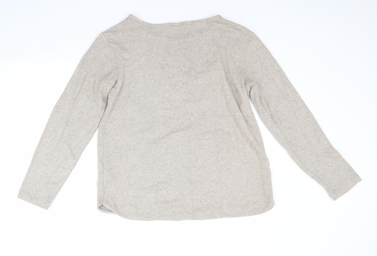 H&M Womens Beige   Pullover Jumper Size M