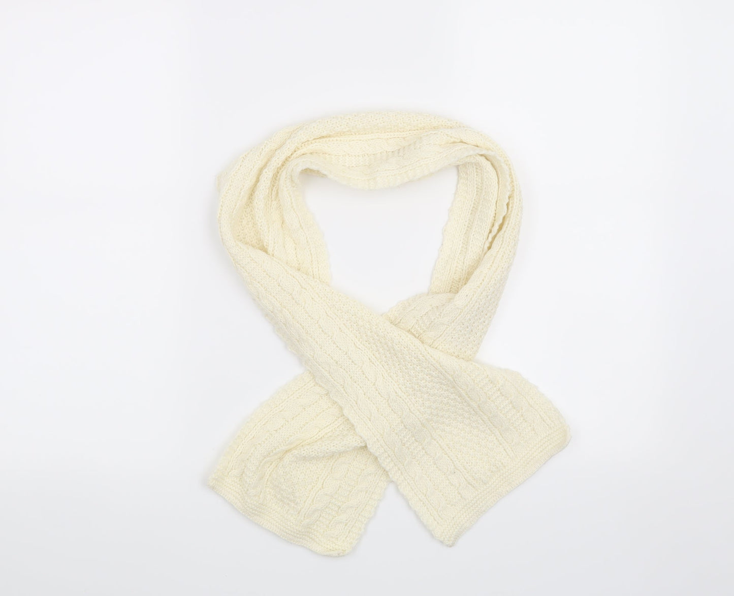 Preworn Womens Beige    Scarf
