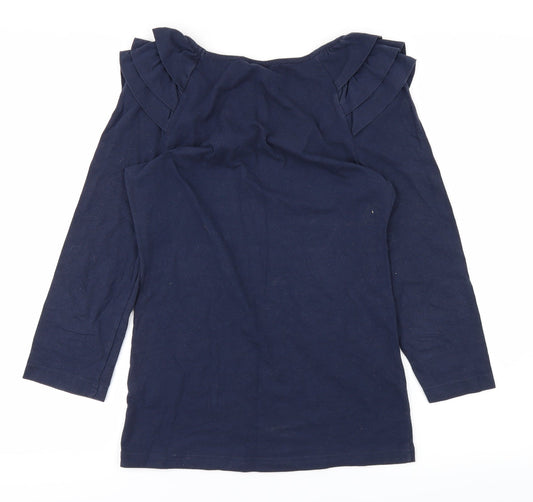 H&M Womens Blue   Basic T-Shirt Size S
