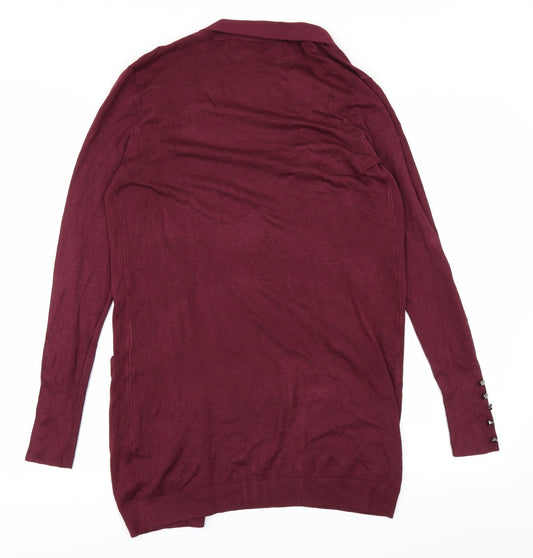 Primark Womens Purple   Cardigan Jumper Size 8