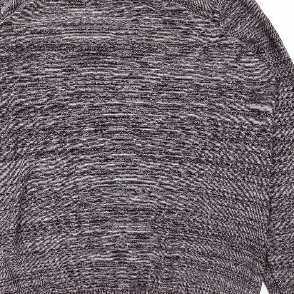 ACW85 Womens Purple   Pullover Jumper Size L
