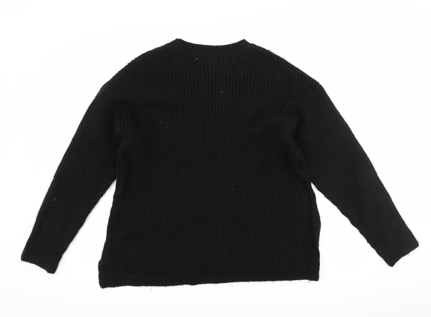 New Look Womens Black   Pullover Jumper Size M