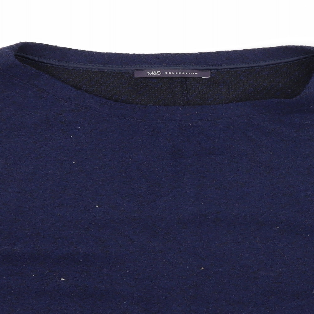Marks and Spencer Womens Purple   Pullover Sweatshirt Size 18