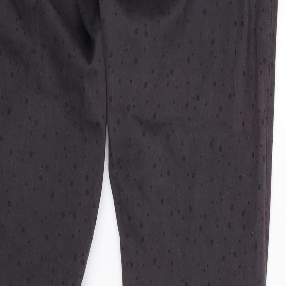 Spirit Womens Purple Polka Dot  Skinny Jeans Size 32 in L31 in