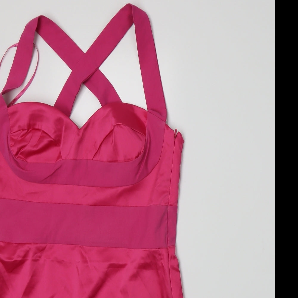 ASOS Womens Pink   A-Line  Size 10