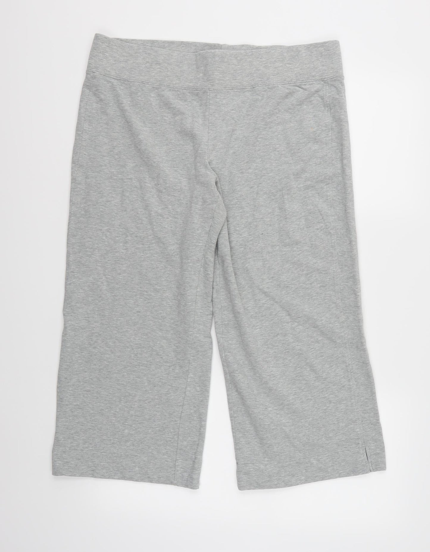 Preworn Womens Grey  Jersey Jogger Trousers Size S L21 in