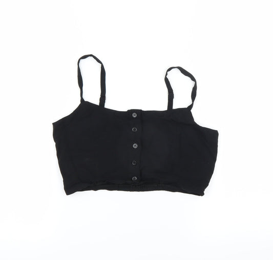 New Look Womens Black   Basic Blouse Size 10