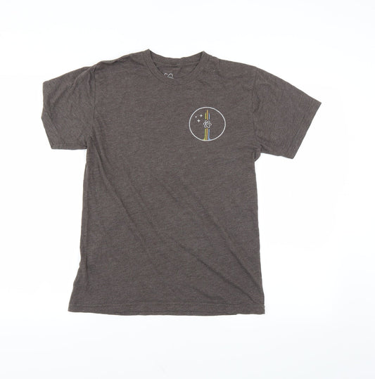 Preworn Womens Brown   Basic T-Shirt Size S