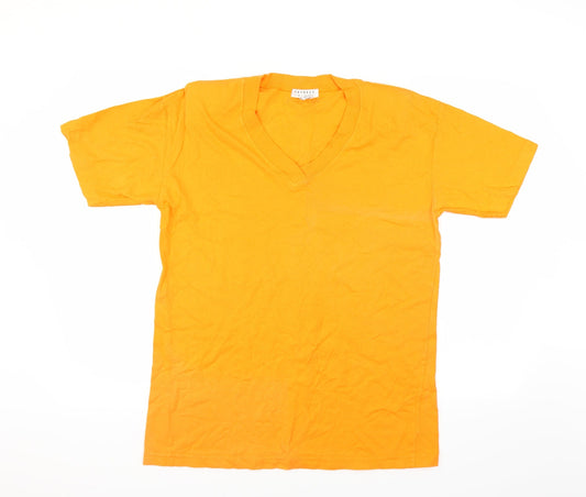 express tricot Womens Orange   Basic T-Shirt Size S