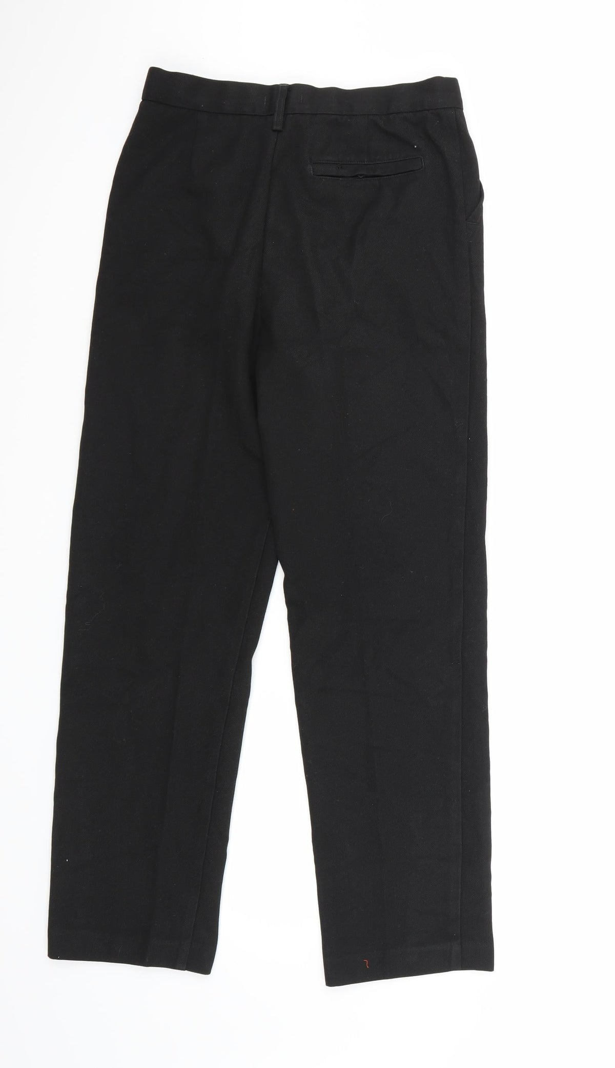 Back view of John Lewis boys’ black bloomer trousers, size 12, years