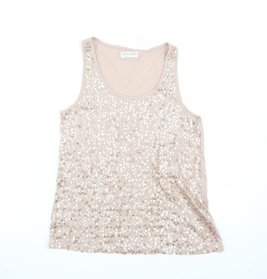 SOFT GREY Womens Pink   Basic Tank Size 8