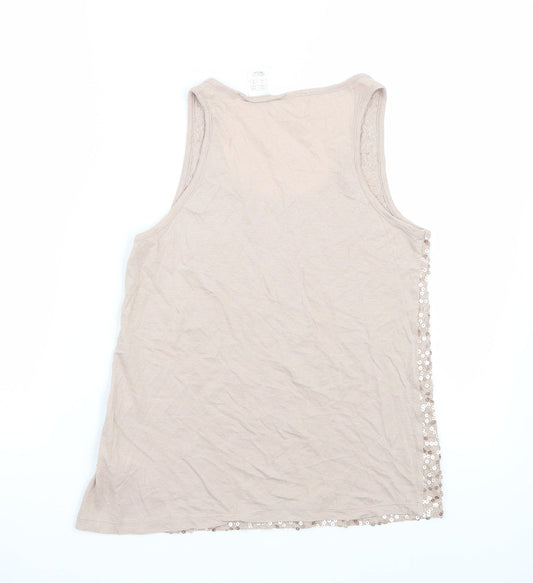SOFT GREY Womens Pink   Basic Tank Size 8