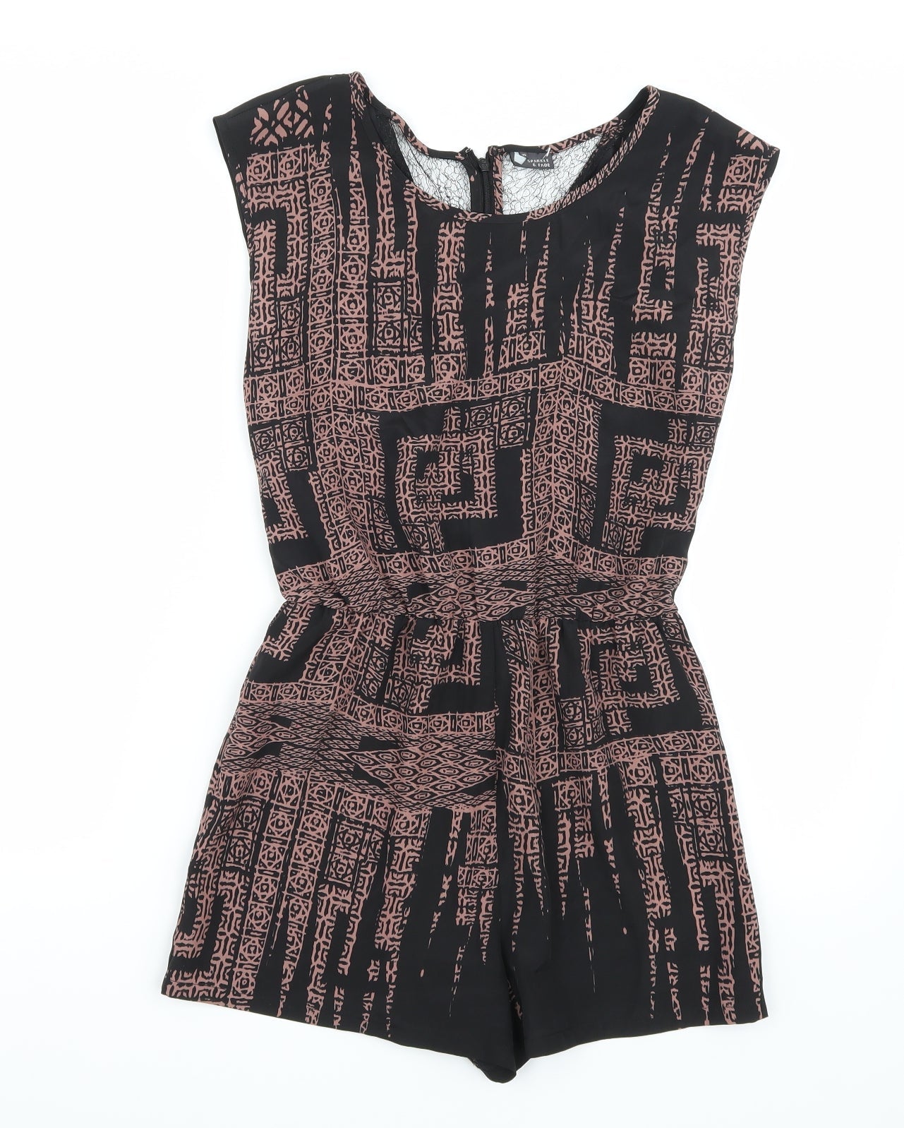 Sparkle & Fade Womens Black   Playsuit One-Piece Size XS