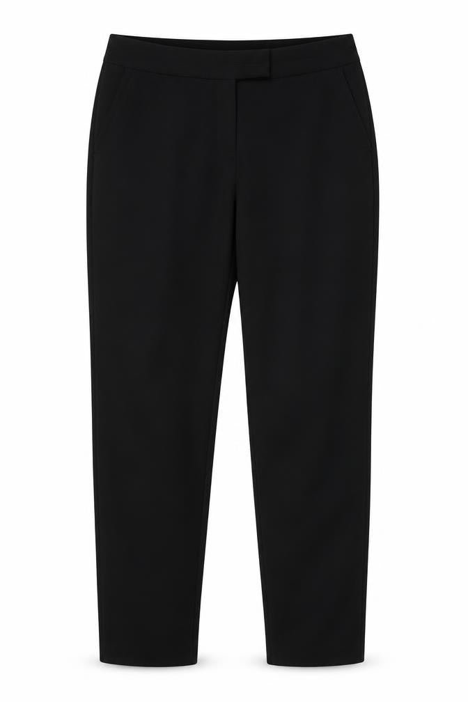 Target Womens Black  Rayon Trousers  Size 12 L28 in