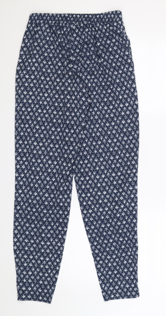 Colours of The World Mens Blue Geometric  Sweatpants Trousers Size 2XS L29 in
