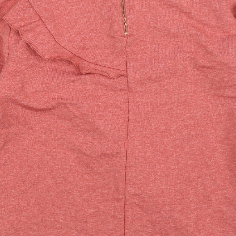 Nutmeg Womens Beige   Pullover Sweatshirt Size 12