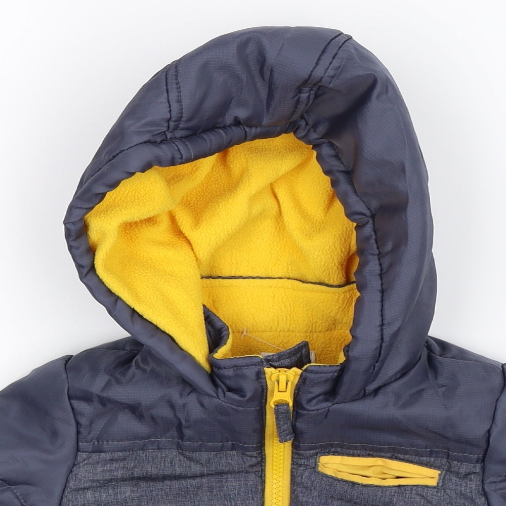 Bambini Baby Grey   Puffer Jacket Jacket Size 6-9 Months