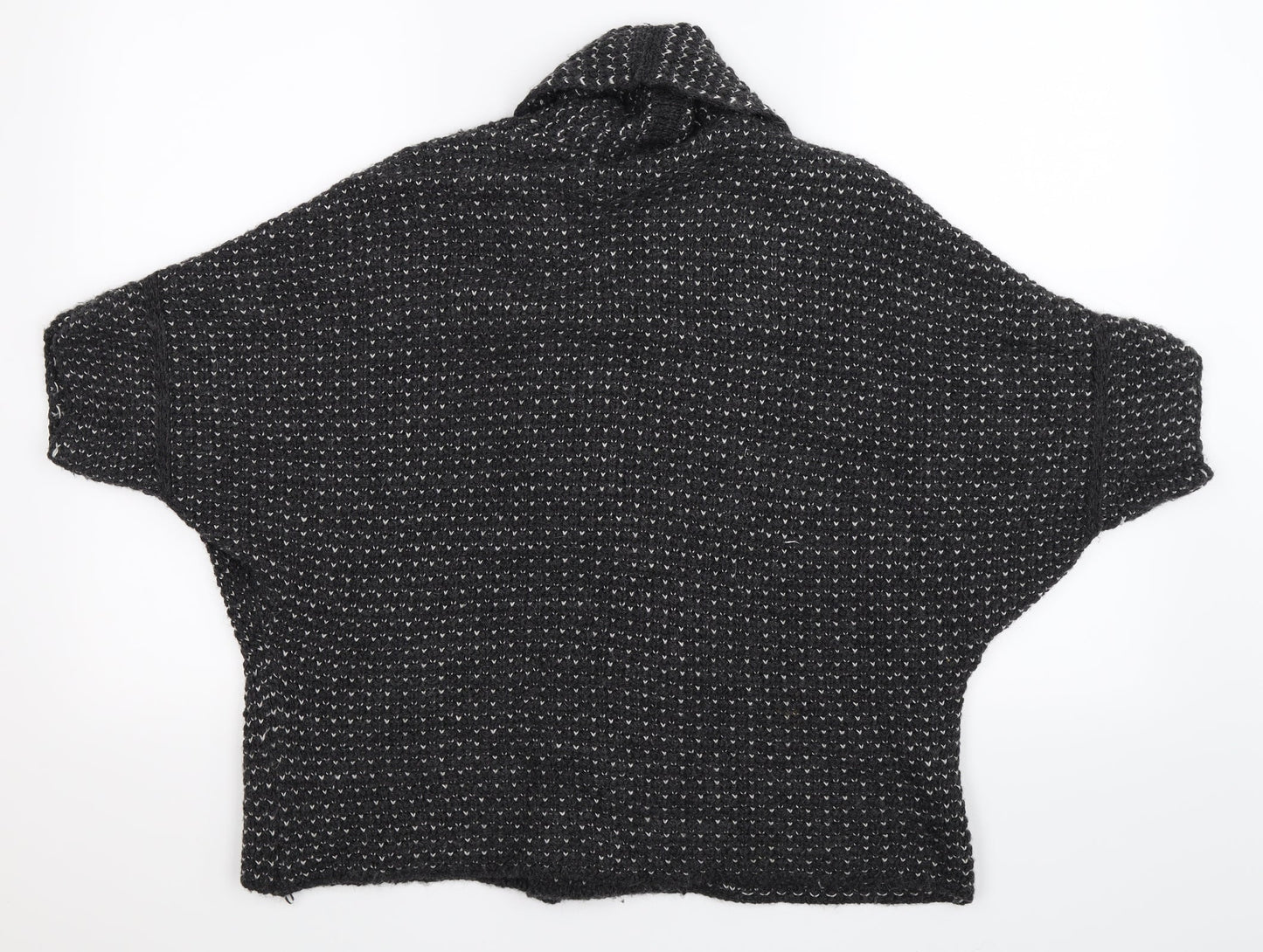 Carina Ricci Womens Grey  Knit Cardigan Jumper Size S  - Oversized