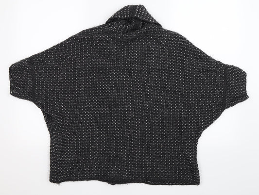 Carina Ricci Womens Grey  Knit Cardigan Jumper Size S  - Oversized