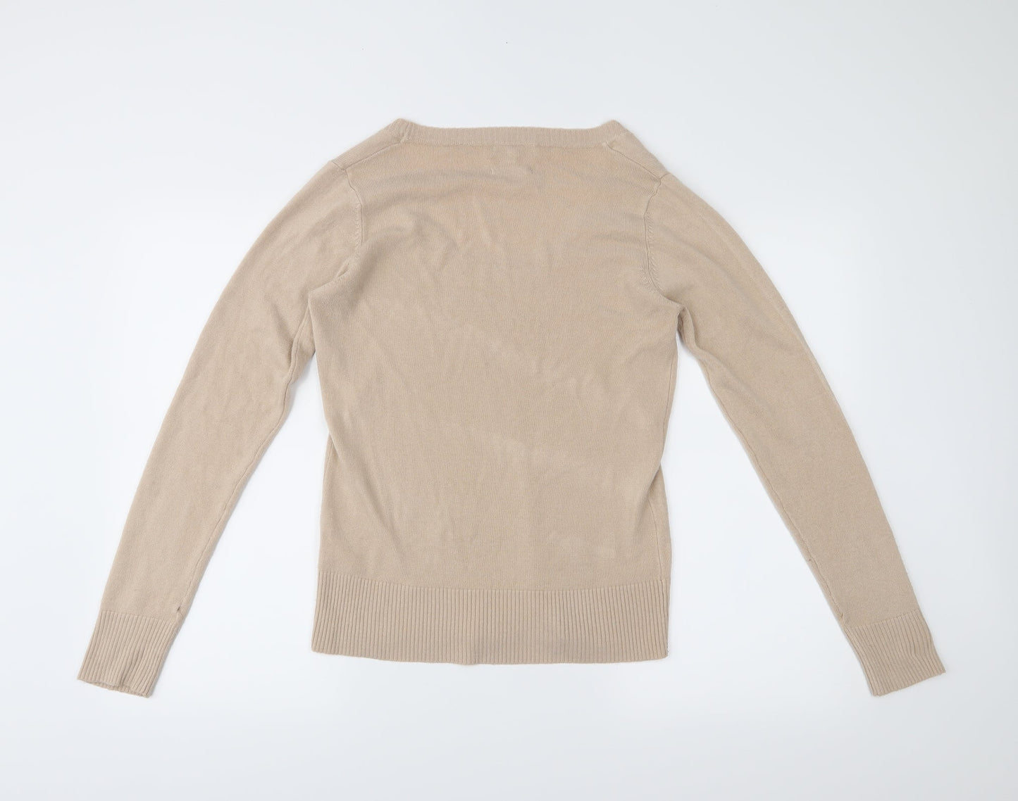 Sarah Hamilton Womens Beige   Pullover Jumper Size M