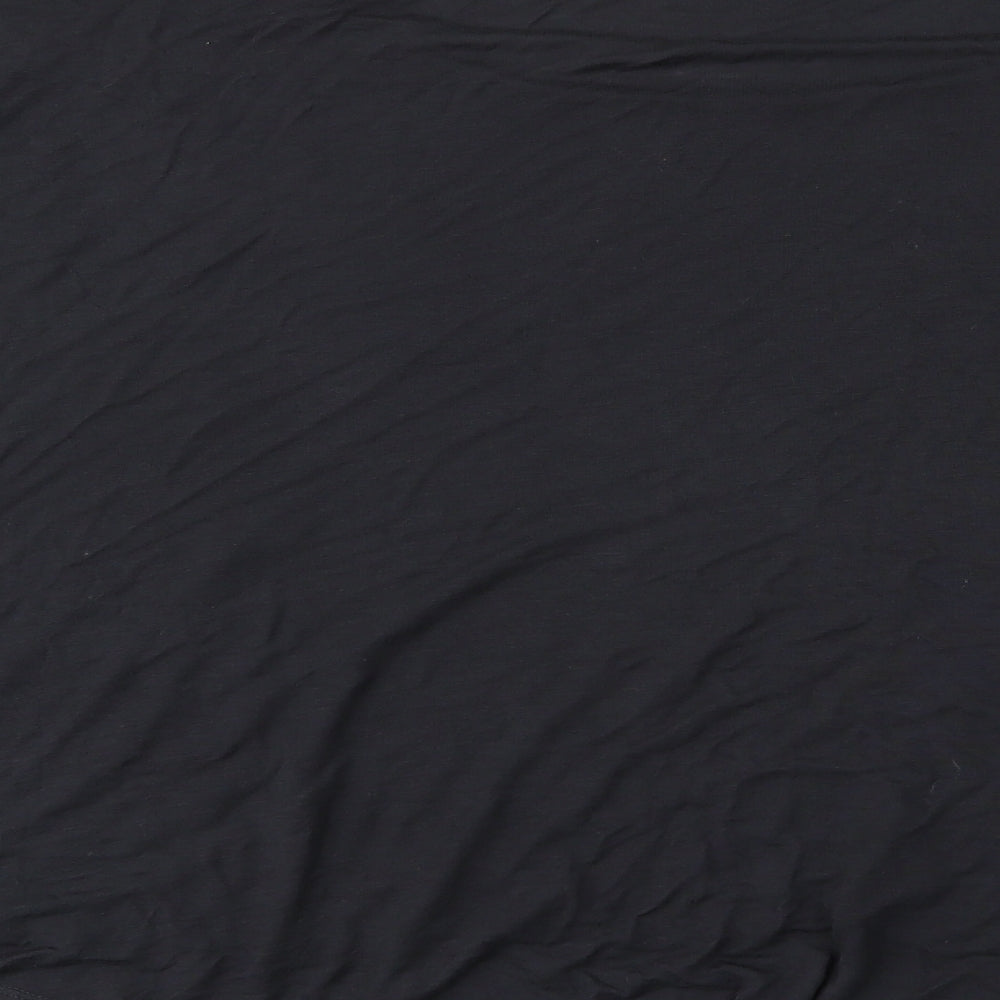 Lindex Womens Black   Basic T-Shirt Size L