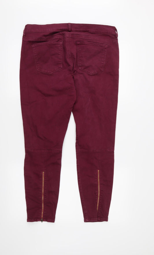 Gap Womens Purple   Jegging Jeans Size 10 L27 in