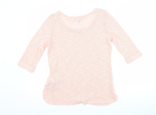 New Look Womens Pink   Pullover Jumper Size 10