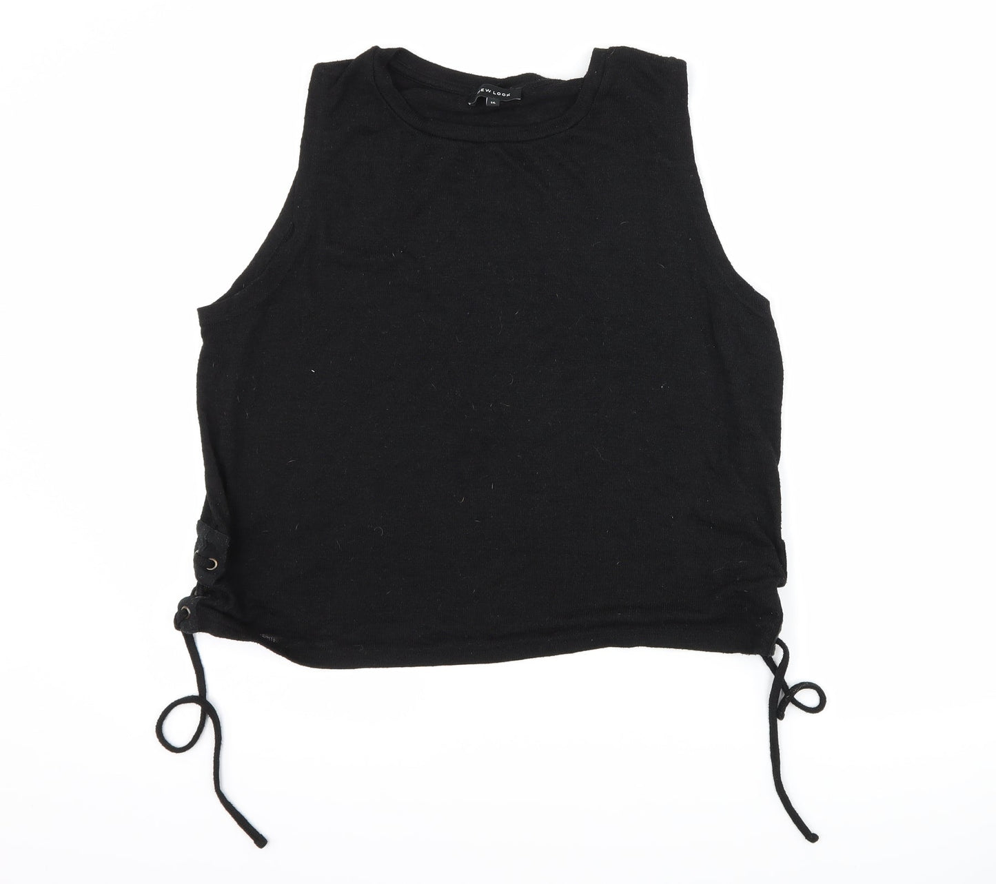 New Look Womens Black   Basic T-Shirt Size 14