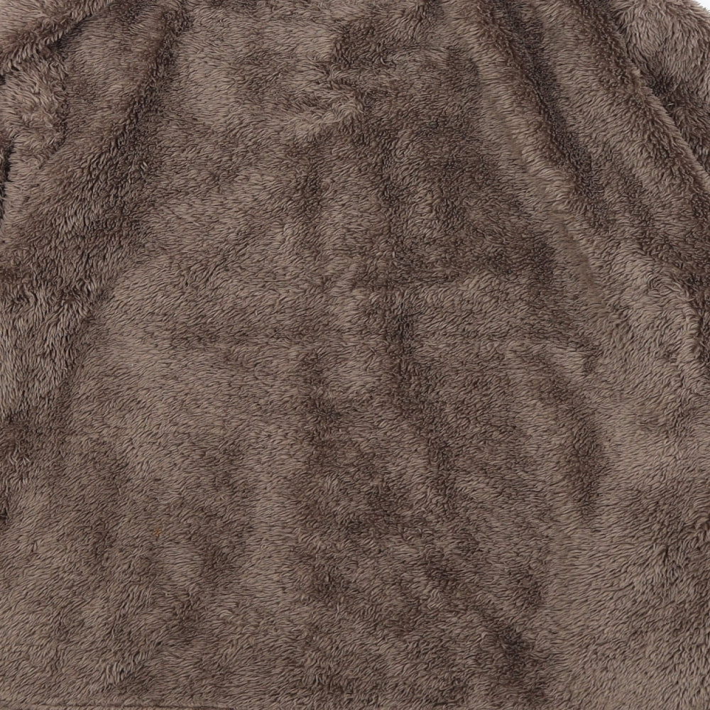 Crane Womens Brown  Fleece Jacket  Size 8