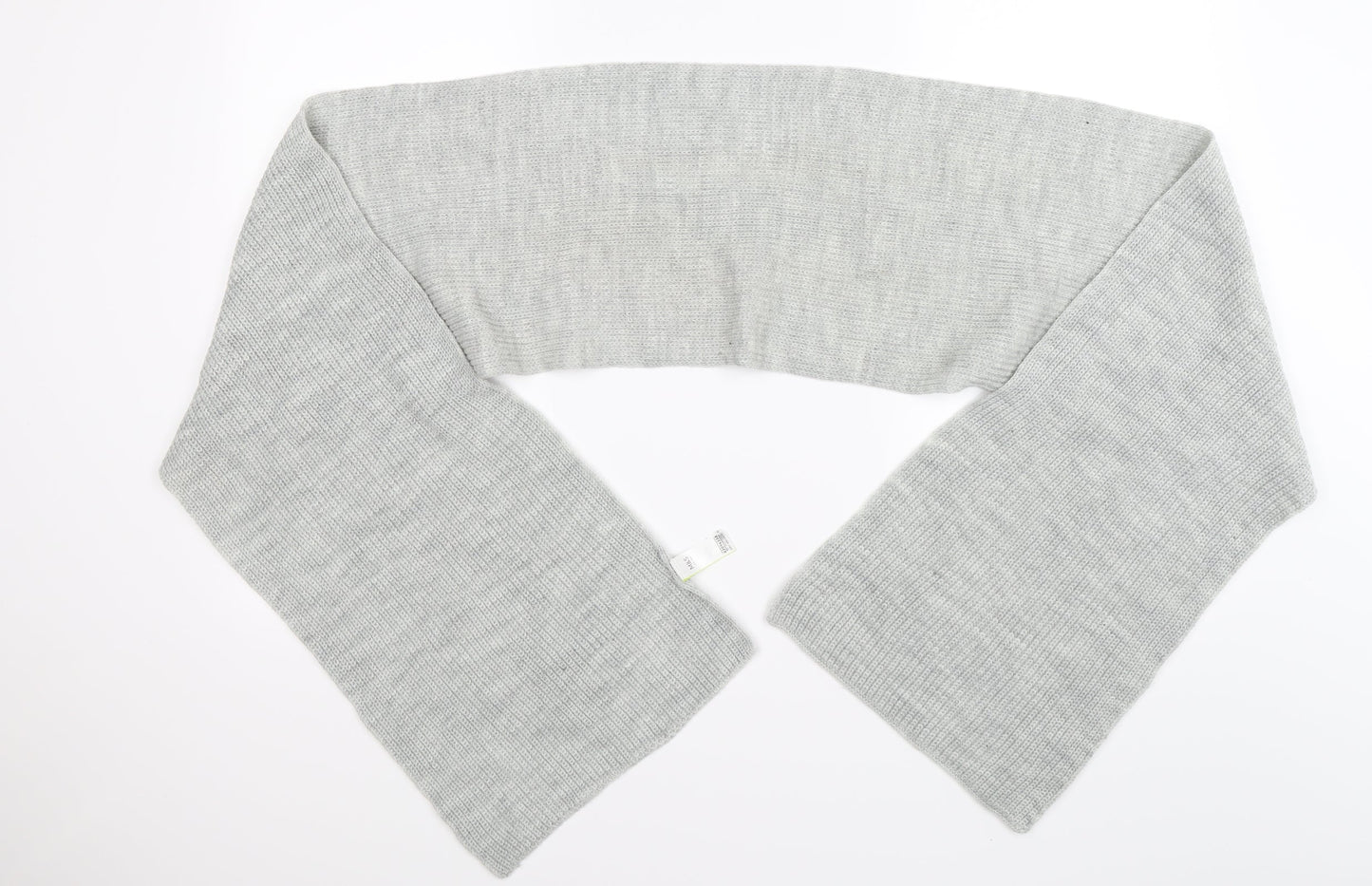 Marks and Spencer Womens Grey Striped Knit  Scarf