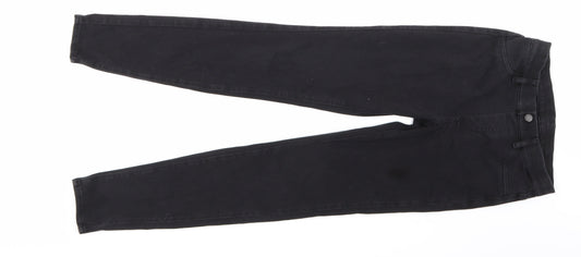 UNI QLO Womens Black   Straight Jeans Size S L27 in