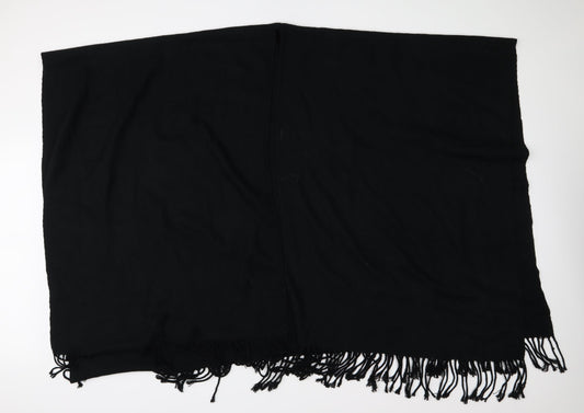 Preworn Womens Black   Overcoat Cape One Size